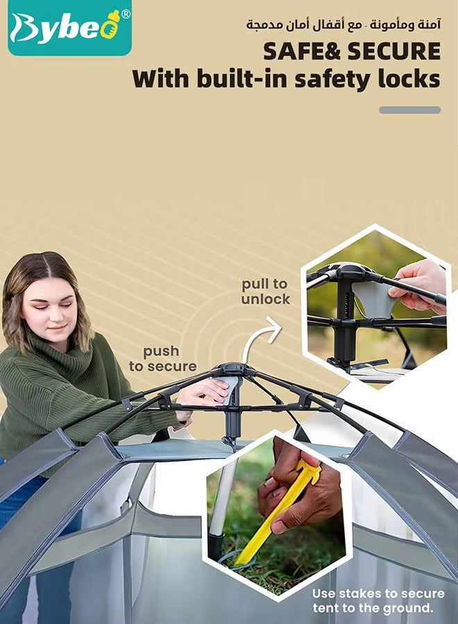 baby-playpen-fence-with-playmat-canopy-folding-playard-for-toddler-collapsible-camping-tent-for-adults-and-children-kids-activity-center-outdoor-infant-play-tents-with-travel-bag-and-safety-lock