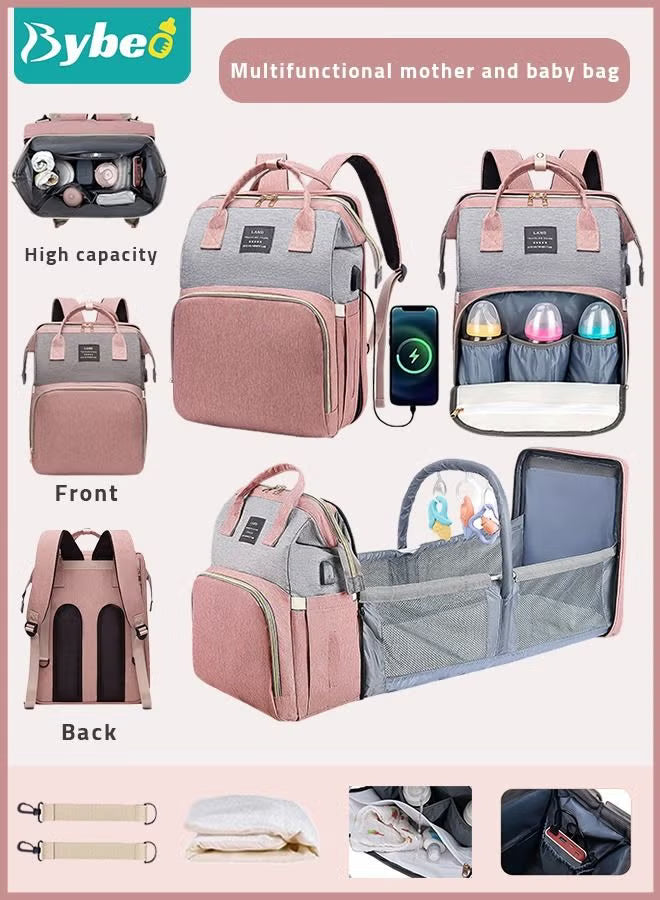 baby-diaper-bag-backpack-multifunction-diapers-changing-station-toy-bar-for-outdoor-and-travel-large-capacity-infant-shower-gifts-usb-port-3-toys