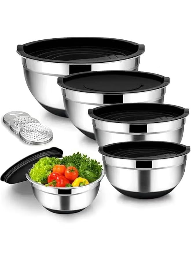 5-pack-mixing-bowls-with-airtight-lids-stainless-steel-mixing-bowls-set-with-3-grater-attachments-5-sizes-with-non-slip-silicone-bottom-fit-as-baking-gift-or-kitchen-cereal-salad