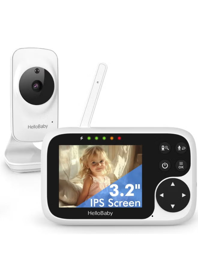 hb2031-2025-model-video-baby-monitor-3-2-lcd-display-screen-with-camera-infrared-night-vision-two-way-talk-vox-mode-built-in-lullabies-long-range-1000-feet-and-temperature-monitoring