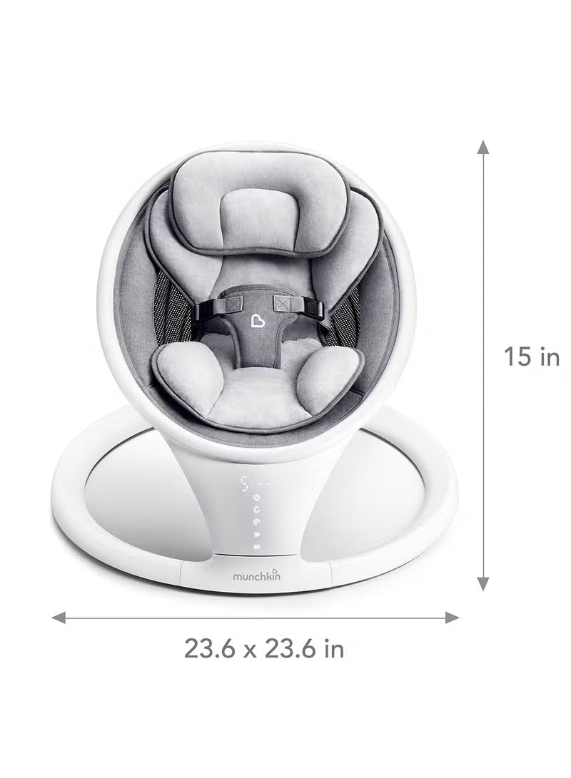 bluetooth-enabled-lightweight-baby-swing