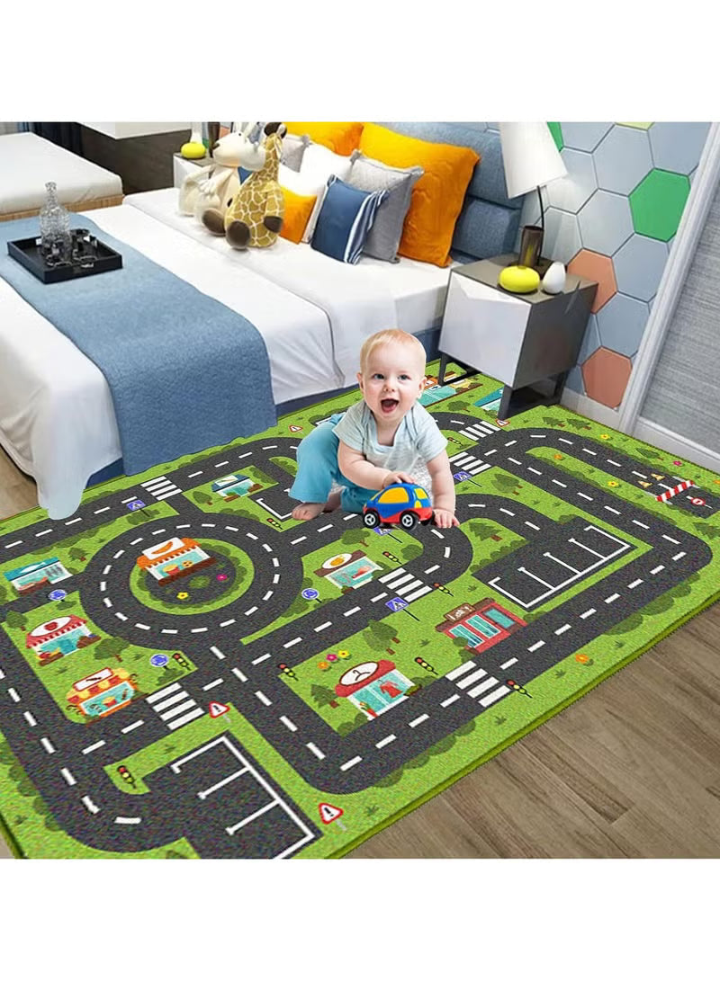 large-play-mat-car-trafficc-theme-rug-carpet-for-kids-kids-room-area-rug-bedroom-decor-rug-educational-road-traffic-carpet-size-100cm-180cm-39x71
