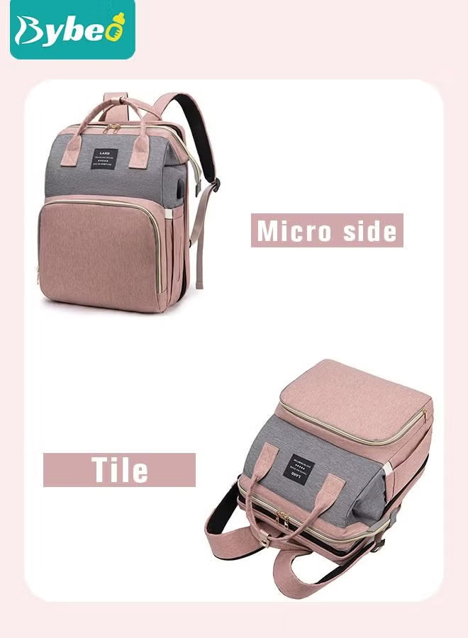 baby-diaper-bag-backpack-multifunction-diapers-changing-station-toy-bar-for-outdoor-and-travel-large-capacity-infant-shower-gifts-usb-port-3-toys