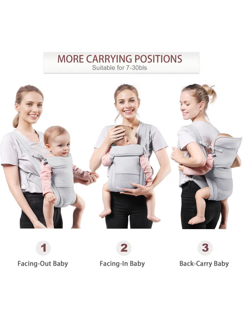 baby-carrier-newborn-to-toddler-cozy-baby-wrap-carrier7-30lbs-easily-adjustable-toddler-carrier-lightweight-baby-holder-carrier-baby-sling-carrier-all-positions-baby-chest-carrier