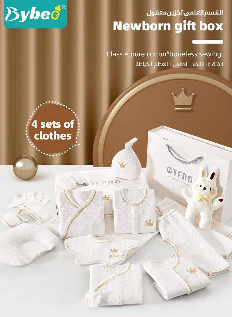 18pcs-newborn-baby-gift-set-newborn-layette-gift-set-for-boys-and-girls-babies-essential-clothes-accessories-with-baby-blanket-100-premium-cotton-for-spring-summer-autumn-winter-four-seasons