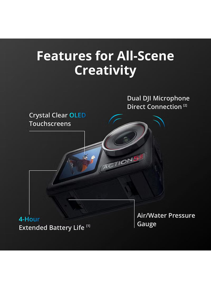osmo-action-5-pro-standard-combo-elevate-action-camera-image-quality-bursting-with-40mp-of-action-upgraded-to-4k-120fps-dual-oled-high-brightness-touchscreens-47gb-built-in-storage