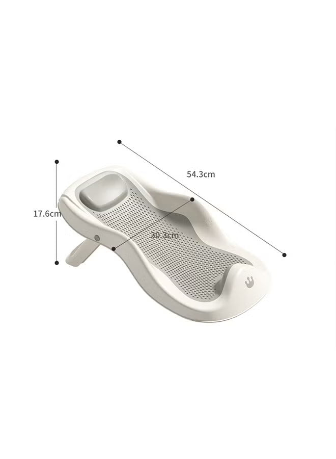baby-bath-support-foldable-infant-bathtub-for-newborn-babies-0-6-months-soft-sink-baby-bath-tub-grey