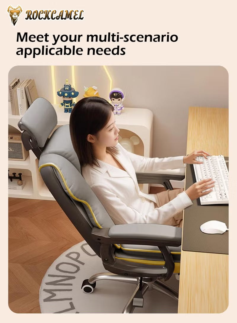 gaming-chair-computer-chair-office-chair-with-retractable-footrest-high-resilience-latex-lining-pu-leather-ergonomic-design-with-lumbar-and-neck-support-height-and-backrest-adjustment-steel-silent-caster-base-suitable-for-home-or-office