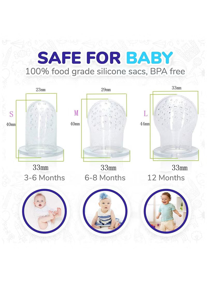 3-pack-baby-fruit-feeder-pacifier-teething-toys-fresh-food-feeder-infant-fruit-teething-toy-silicone-pouches