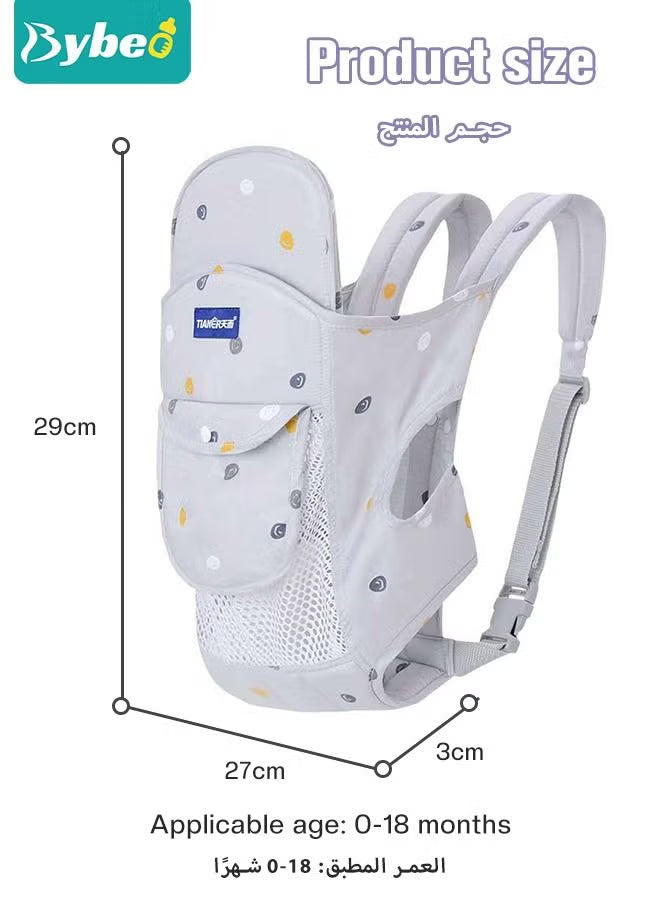baby-adjustable-wraps-carrier-ergonomic-front-facing-back-carriers-with-essentials-storage-pocket-for-newborn-to-toddler-0-15kg-one-size-fits-all