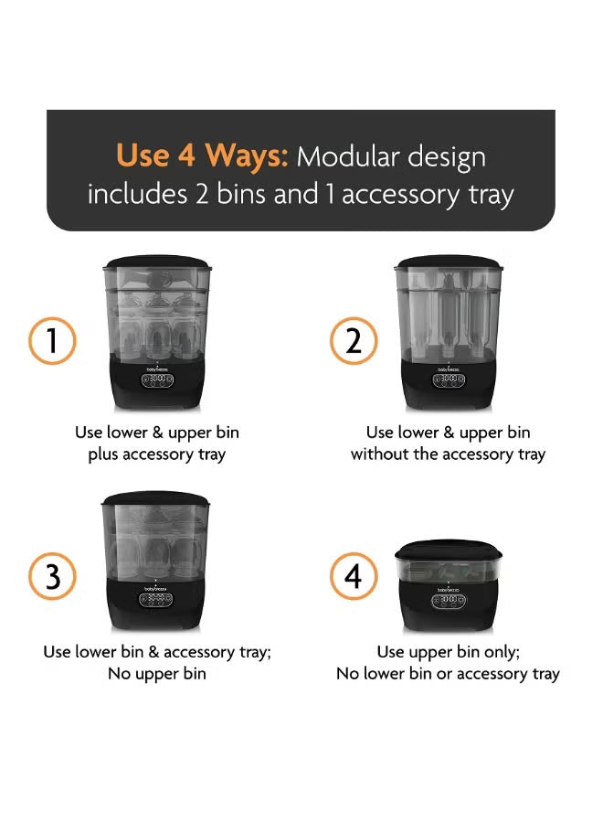 baby-brezza-bottle-sterilizer-and-dryer-advanced-electric-steam-sterilization-machine-universal-sterilizing-for-all-bottles-plastic-glass-pacifiers-breast-pump-parts-hepa-filtration-black