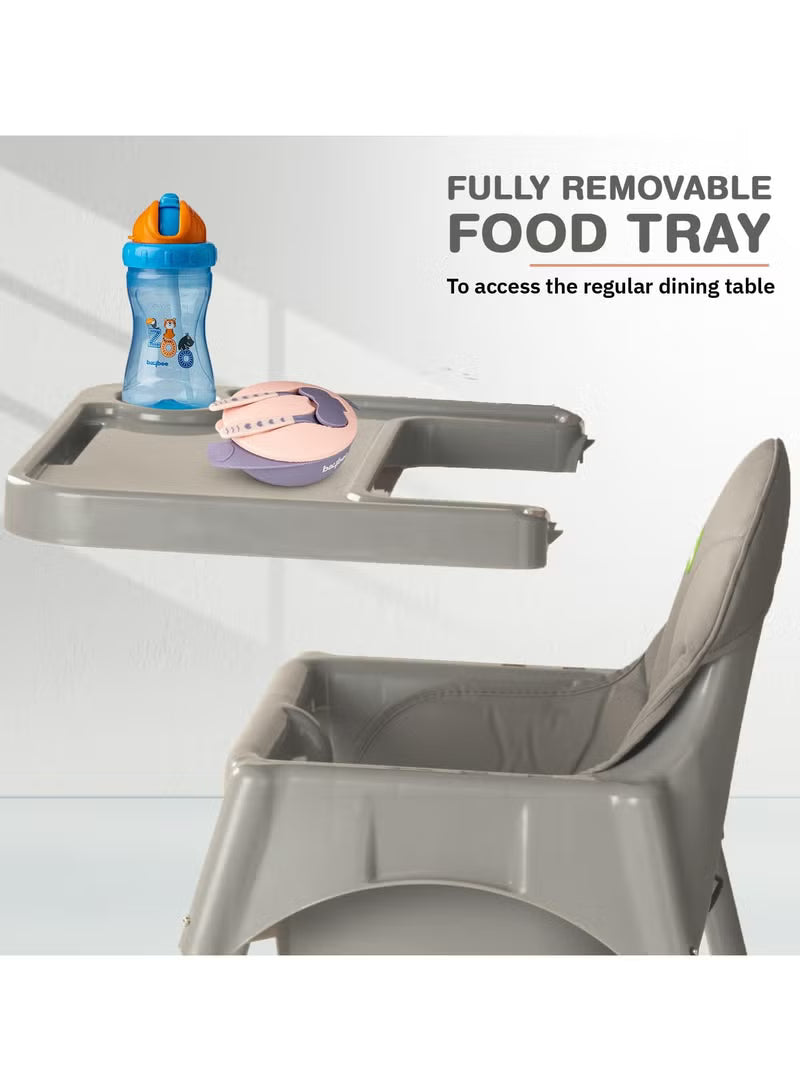 2-in-1-clento-baby-high-chair-for-kids-baby-feeding-chair-with-2-height-adjustable-footrest-tray-stand-3-point-safety-belt-kids-high-chair-for-baby-6-months-to-3-years-grey