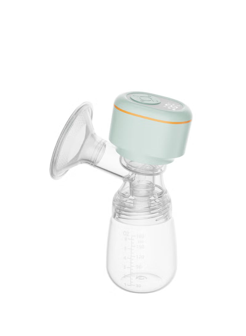 lightweight-electric-breast-pump-with-led-display-and-180ml-milk-bottle-3-modes-9-levels-easy-to-clean