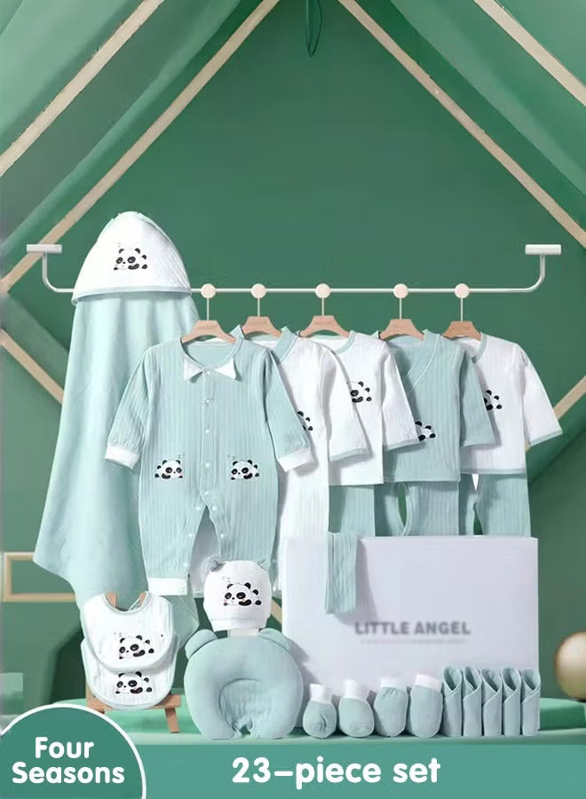 23pcs-baby-clothes-set-newborn-layette-gift-set-for-boys-girls-newborn-baby-items-with-nursing-pillows-100-premium-cotton-suitable-four-seasons