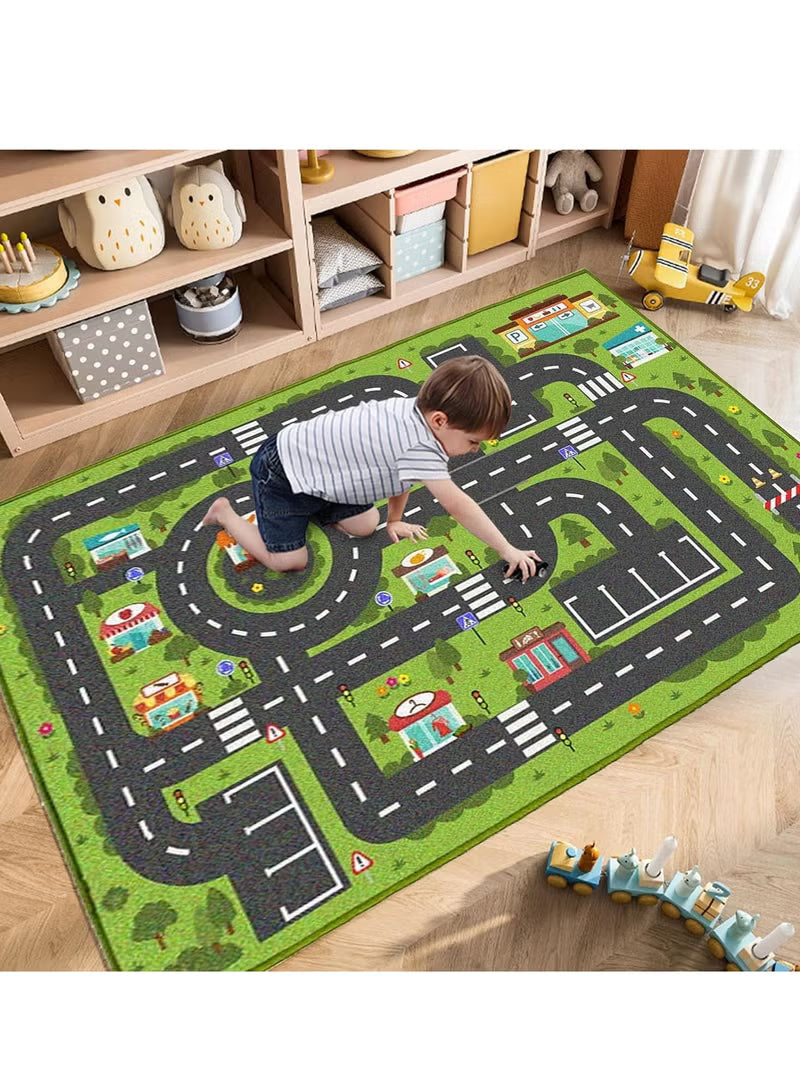 large-play-mat-car-trafficc-theme-rug-carpet-for-kids-kids-room-area-rug-bedroom-decor-rug-educational-road-traffic-carpet-size-100cm-180cm-39x71