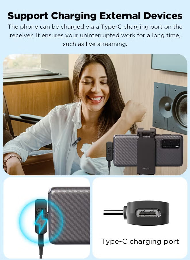 boya-by-v20-wireless-lavalier-microphone-for-usb-c-interface-device-noise-noise-cancelling-mini-condenser-for-video-audio-recording