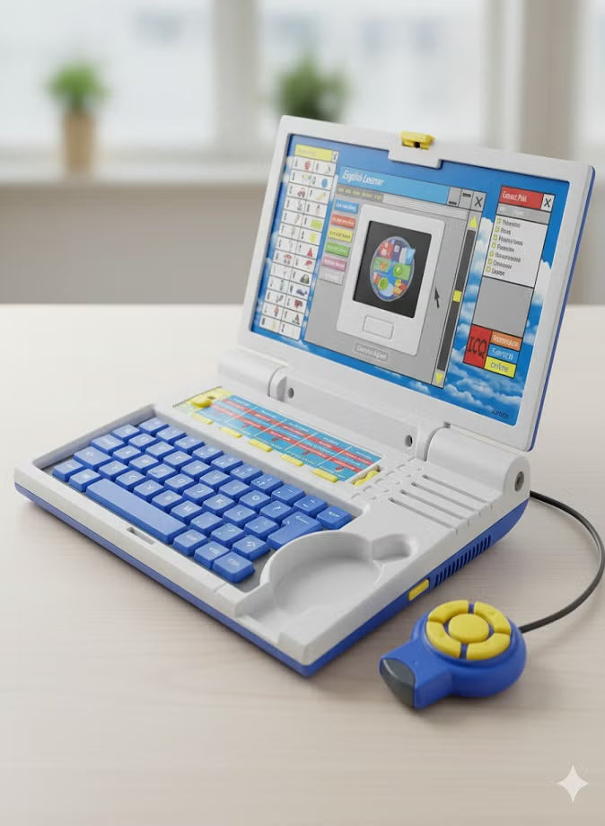 english-learner-educational-laptop-for-kids-ages-3-interactive-learning-computer-toy-with-mouse-20-fun-educational-activities-for-alphabet-numbers-spelling-games-and-music-skill-development-gift-for-boys-and-girls