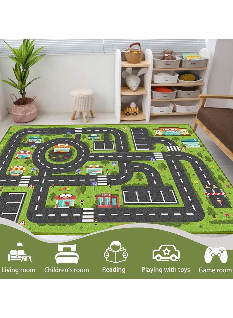 large-play-mat-car-trafficc-theme-rug-carpet-for-kids-kids-room-area-rug-bedroom-decor-rug-educational-road-traffic-carpet-size-100cm-180cm-39x71