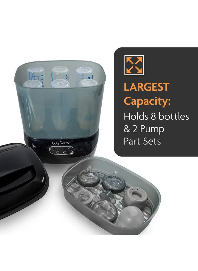 baby-brezza-bottle-sterilizer-and-dryer-advanced-electric-steam-sterilization-machine-universal-sterilizing-for-all-bottles-plastic-glass-pacifiers-breast-pump-parts-hepa-filtration-black
