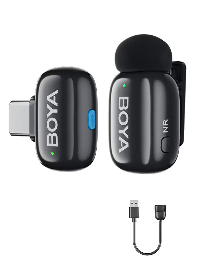 boya-mini-17-wireless-lavalier-microphone-noise-cancellation-microphone-for-iphone-15-16-android-smartphones-ultra-mini-microphone-with-ai-voice-change-metal-clip-on-mic-for-vlogging-tiktok-youtube-content-creators-live-streaming-interview-recording