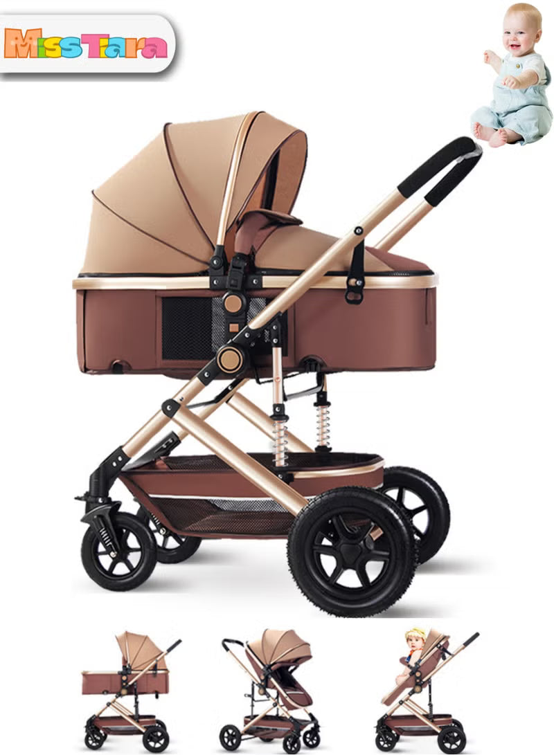 baby-stroller-with-high-view-double-push-rod-can-sit-and-lie-down-lightweight-foldable-four-wheel-rubber-strong-shock-absorption-large-space-durable-suitable-for-baby-0-3-years-old-travel-strollers