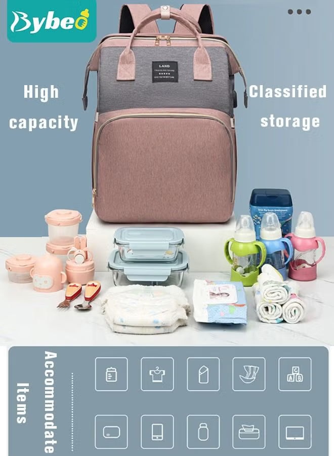 baby-diaper-bag-backpack-multifunction-diapers-changing-station-toy-bar-for-outdoor-and-travel-large-capacity-infant-shower-gifts-usb-port-3-toys