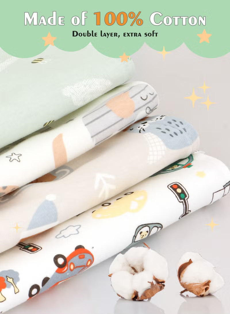 8-pack-dribble-bibs-soft-cotton-baby-teething-bibs-waterproof-drool-bibs-multicolour