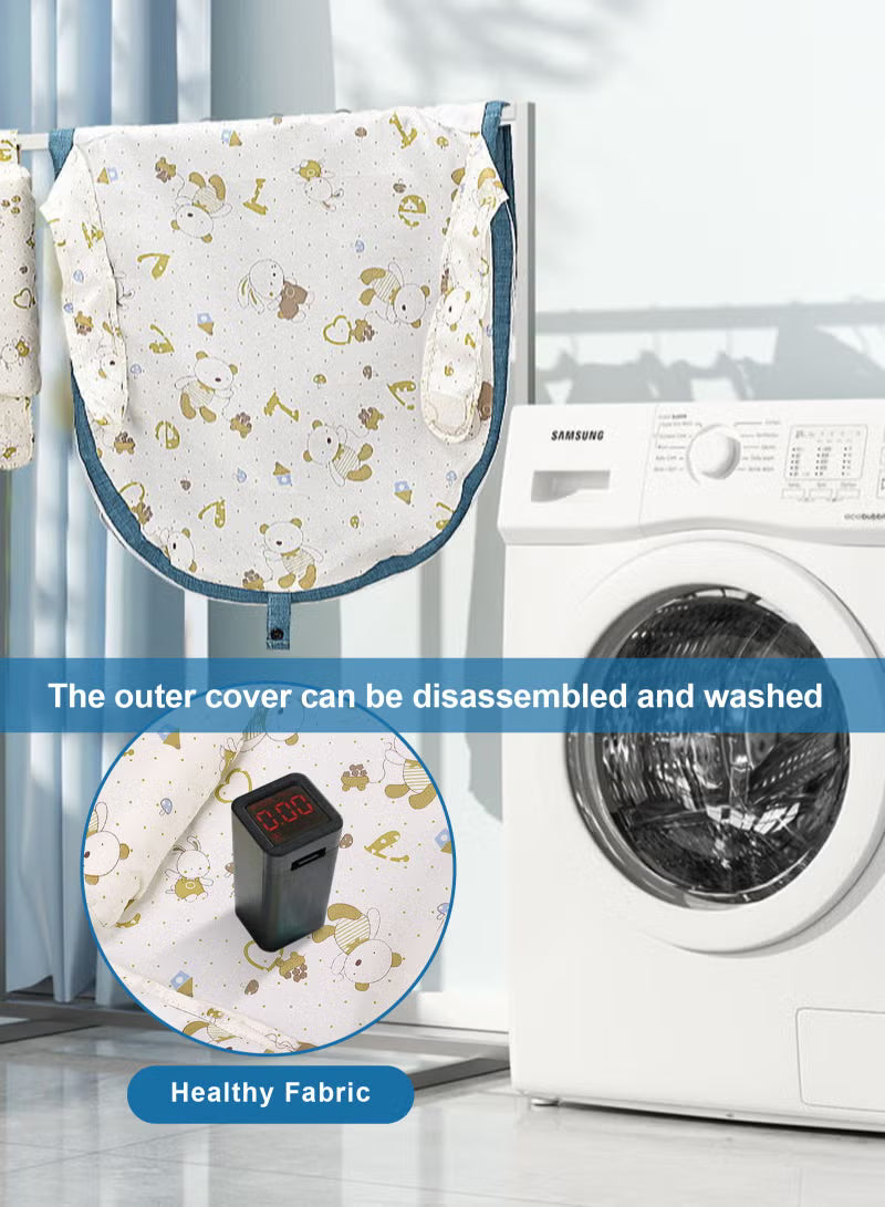 baby-lounger-baby-sleeping-nest-anti-reflux-pillow-0-30-height-adjustable-travel-crib-relieves-vomiting-milk-washable