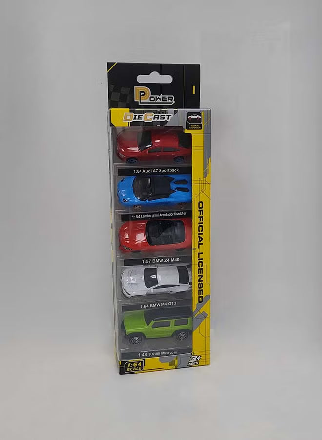 g5-series-5pc-1-64-sized-audi-aventador-bmw-jimny-diecast-replica-ultimate-collectors-item-toy-car-bundle-collection-size-1-64-for-kids-3