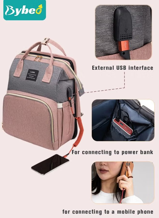 baby-diaper-bag-backpack-multifunction-diapers-changing-station-toy-bar-for-outdoor-and-travel-large-capacity-infant-shower-gifts-usb-port-3-toys