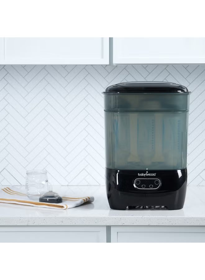 baby-brezza-bottle-sterilizer-and-dryer-advanced-electric-steam-sterilization-machine-universal-sterilizing-for-all-bottles-plastic-glass-pacifiers-breast-pump-parts-hepa-filtration-black