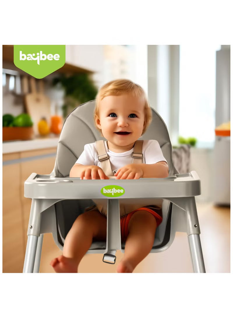 2-in-1-clento-baby-high-chair-for-kids-baby-feeding-chair-with-2-height-adjustable-footrest-tray-stand-3-point-safety-belt-kids-high-chair-for-baby-6-months-to-3-years-grey