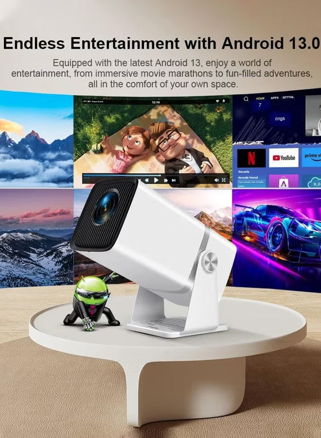4k-full-hd-projector-smart-projector-home-theatre-4k-support-native-1080p-hd-resolution-11000-lumens-android-13-wifi6-3d-home-theater-projector-rotatable-design-speaker-apps-wifi-meeting-video-movie-td80-white