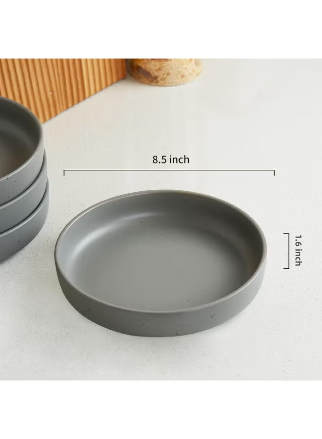 dawn-4-piece-stoneware-pasta-bowls-set-in-8-5-inches-34oz-serving-bowl-for-pasta-salad-noodles-scratch-resistant-microwave-dishwasher-safe-dark-grey