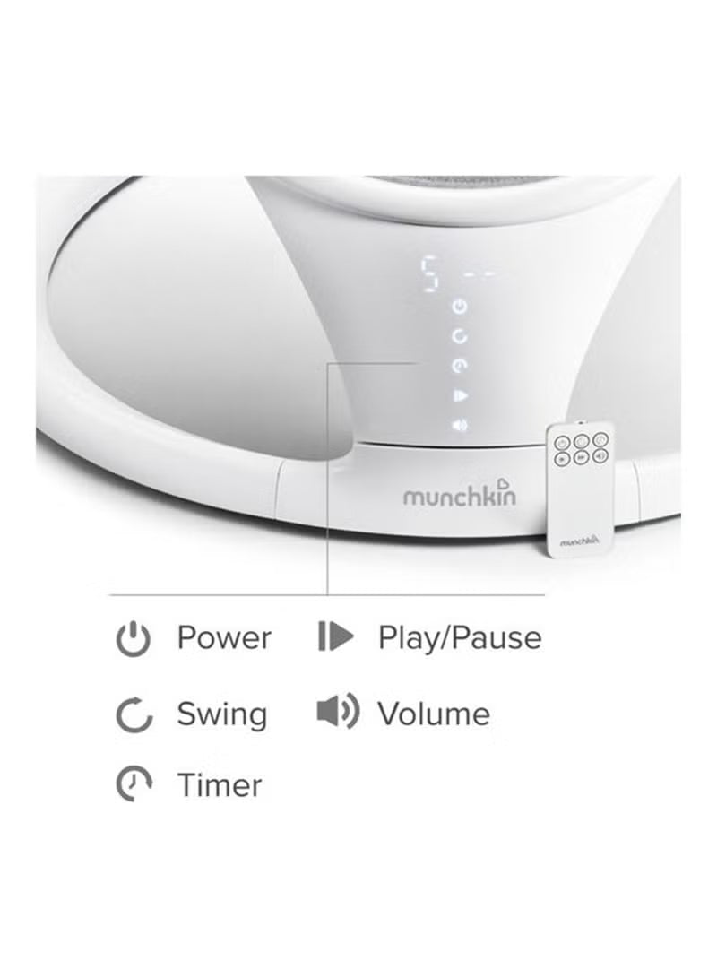 bluetooth-enabled-lightweight-baby-swing