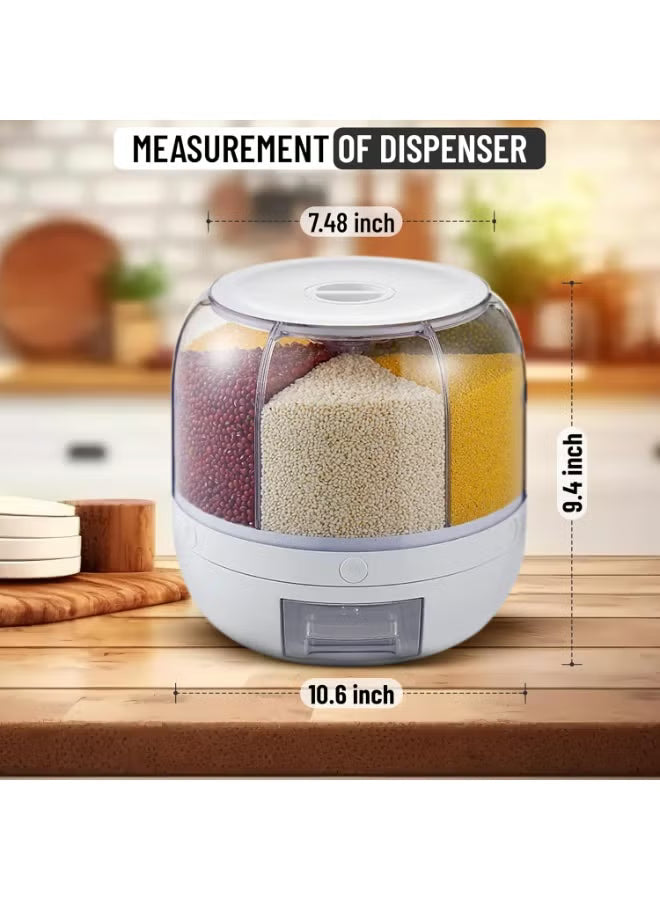 grain-storage-container-dispenser-360-rotating-rice-dispenser-with-one-click-output-22lbs-6-grid-sealed-dry-food-organizer-for-rice-beans-lentils-cereal-small-grains