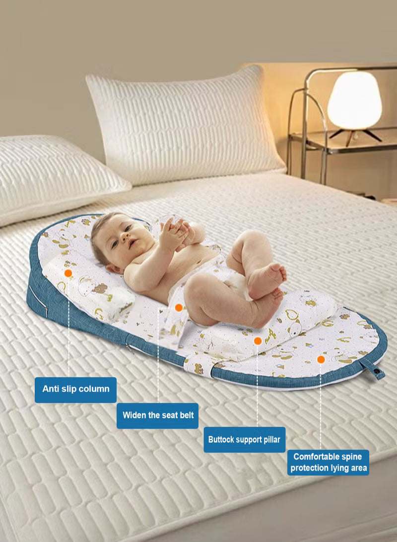 baby-lounger-baby-sleeping-nest-anti-reflux-pillow-0-30-height-adjustable-travel-crib-relieves-vomiting-milk-washable