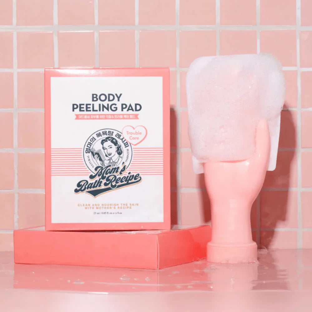 moms-bath-recipe-body-peeling-pad-trouble-care-8-pieces