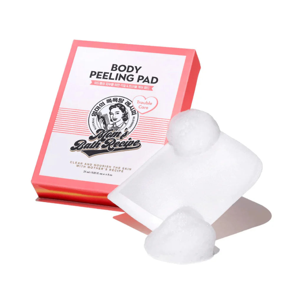 moms-bath-recipe-body-peeling-pad-trouble-care-8-pieces