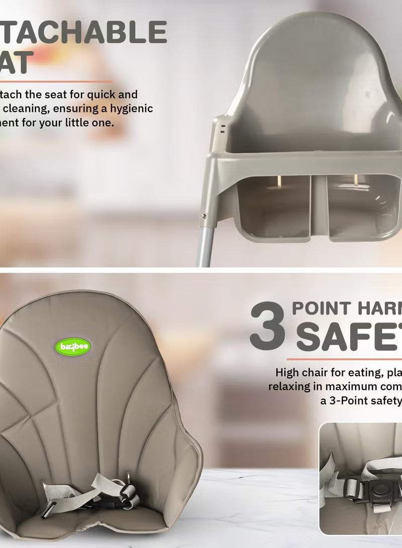 2-in-1-clento-baby-high-chair-for-kids-baby-feeding-chair-with-2-height-adjustable-footrest-tray-stand-3-point-safety-belt-kids-high-chair-for-baby-6-months-to-3-years-grey