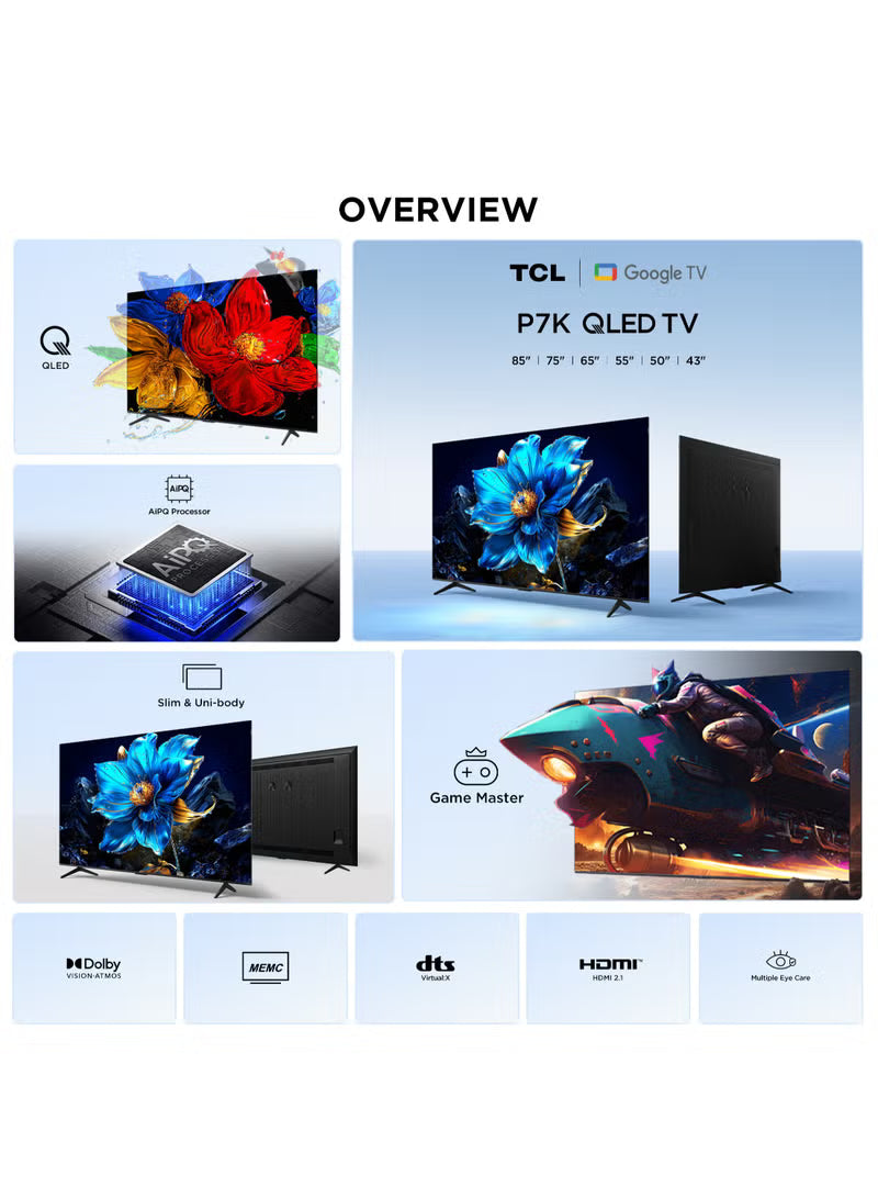 55-inch-p7k-qled-4k-uhd-smart-tv-google-tv-60hz-hdr10-dolby-vision-atmos-aipq-processor-game-master-dts-virtual-x-slim-uni-body-2025-model-55p7k-black