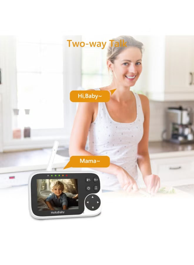 hb2031-2025-model-video-baby-monitor-3-2-lcd-display-screen-with-camera-infrared-night-vision-two-way-talk-vox-mode-built-in-lullabies-long-range-1000-feet-and-temperature-monitoring
