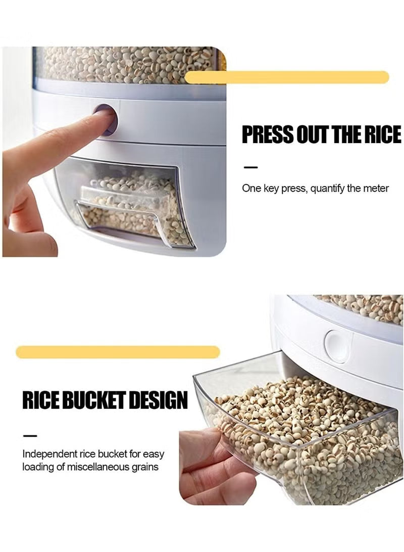 grain-storage-container-dispenser-360-rotating-rice-dispenser-with-one-click-output-22lbs-6-grid-sealed-dry-food-organizer-for-rice-beans-lentils-cereal-small-grains