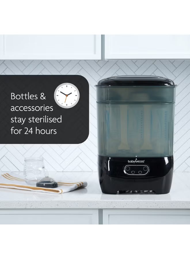baby-brezza-bottle-sterilizer-and-dryer-advanced-electric-steam-sterilization-machine-universal-sterilizing-for-all-bottles-plastic-glass-pacifiers-breast-pump-parts-hepa-filtration-black