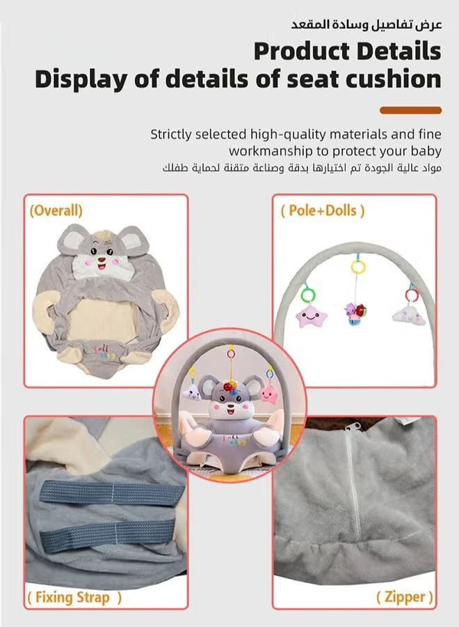 baby-sofa-learn-sitting-chair-with-toys-rack-nursery-sit-support-plush-seat-soft-hugging-pillow-cushion-infant-floor-seats-non-slip-armchair-cartoon-animal-design-gift-for-kids-boys-girls