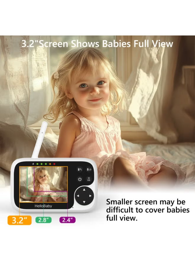 hb2031-2025-model-video-baby-monitor-3-2-lcd-display-screen-with-camera-infrared-night-vision-two-way-talk-vox-mode-built-in-lullabies-long-range-1000-feet-and-temperature-monitoring