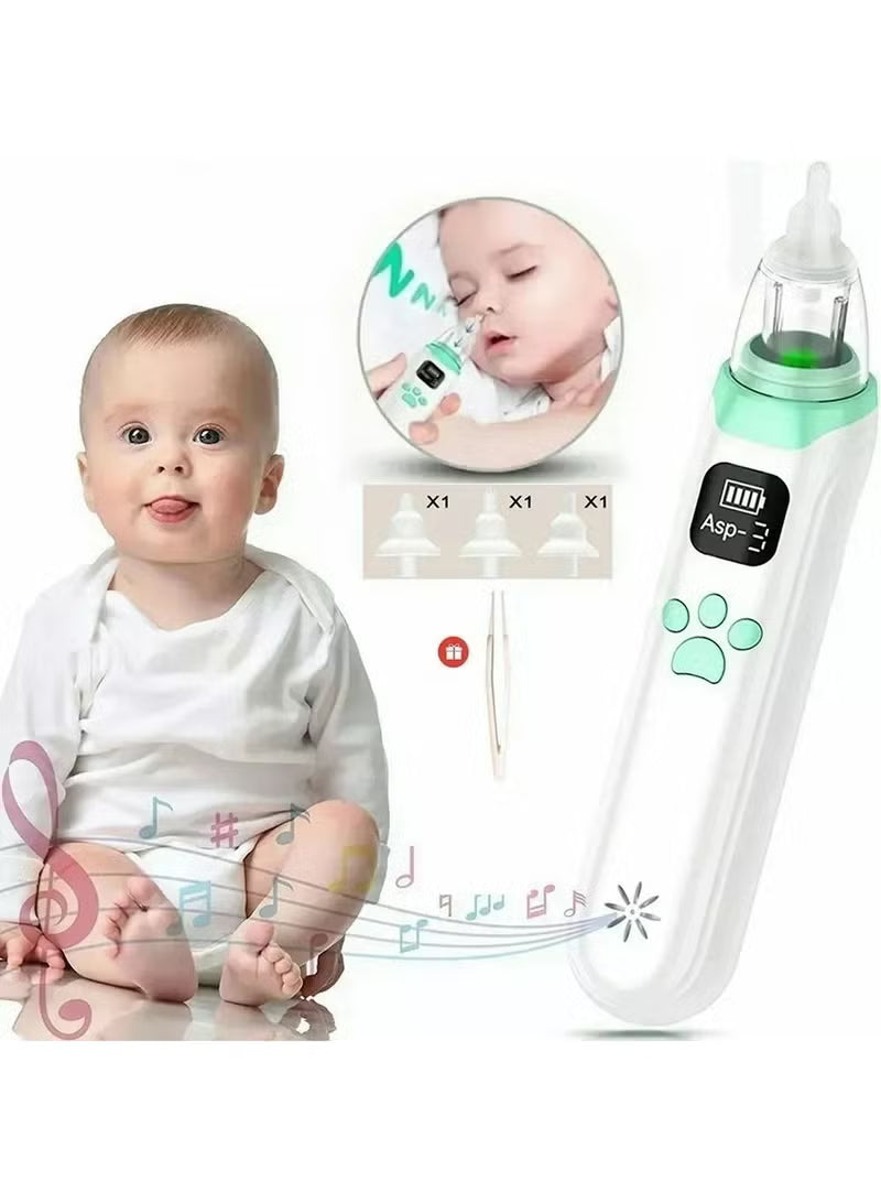 electric-silent-baby-nasal-aspirator-automatic-nose-cleaner-with-silicone-nose-tips-music-soothing-function-rechargeable-portable-nasal-aspirators
