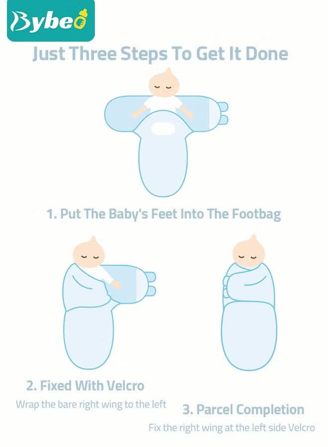 6-pcs-baby-swaddle-blanket-wrap-cap-set-newborn-infant-sleep-sack-with-caps-100-breathable-cotton-0-4-month