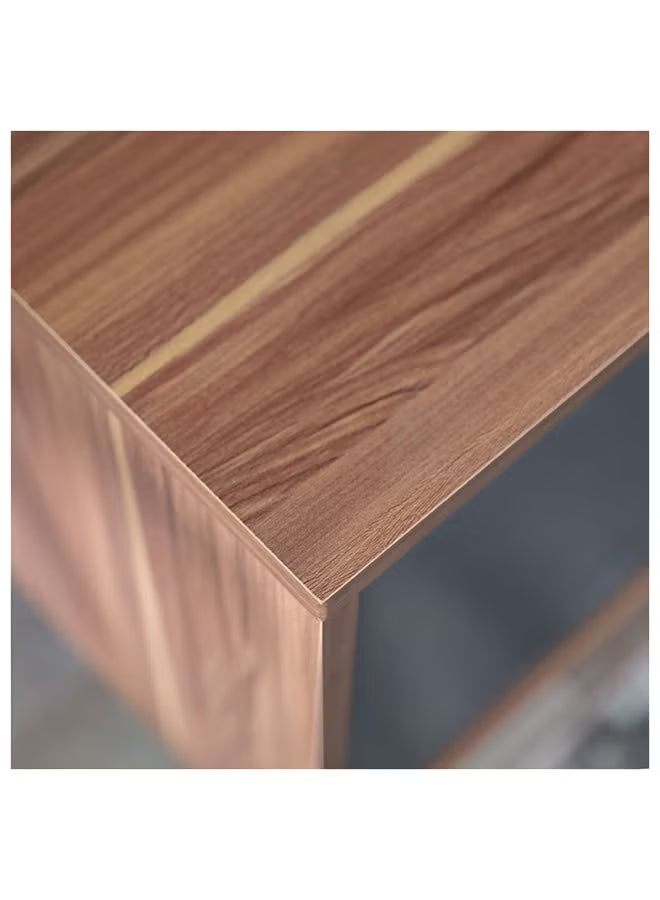 modesto-tv-cabinet-for-up-to-32-inches-tv-entertainment-modern-design-wall-unit-furniture-wooden-tv-stand-for-living-room-bedroom-tv-rack-l120xw40xh49-cm-cherry-dark-grey