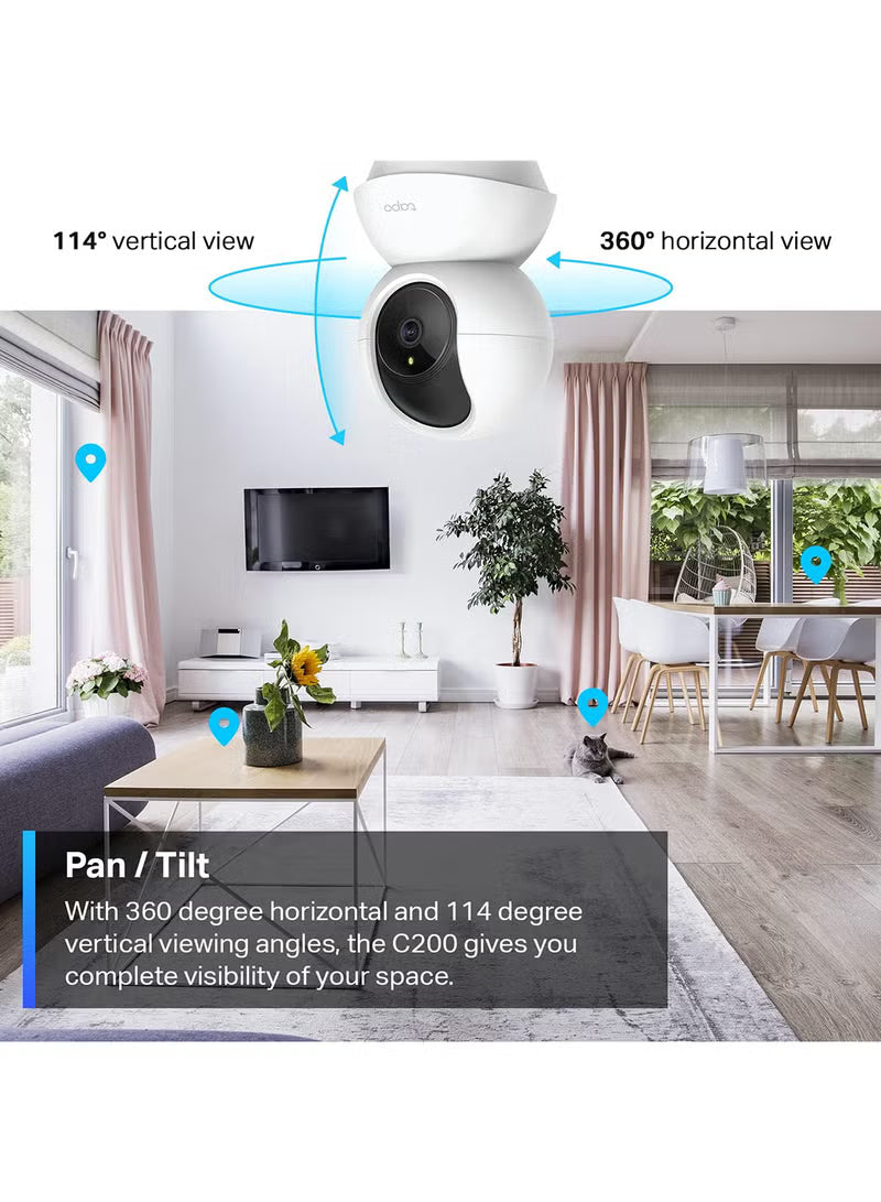 tapo-c200-pan-tilt-1080p-full-hd-home-security-wi-fi-camera-live-view-and-two-way-audio-night-vision-motion-detection-baby-monitor-microsd-card-support-works-with-google-assistant-and-amazon-alexa-remote-management-by-app